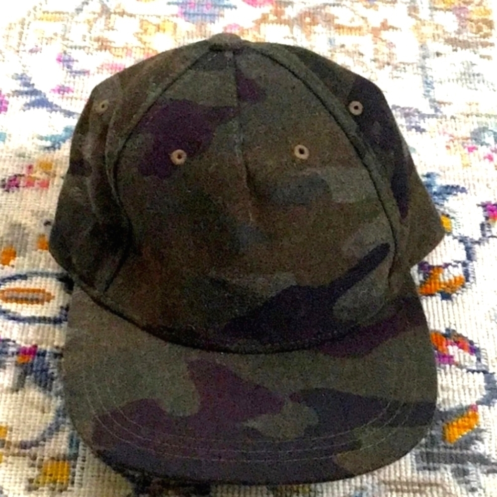 Gap, Mens Camo Style Green Baseball Caps Soft Adjustable Hat, sz O/S